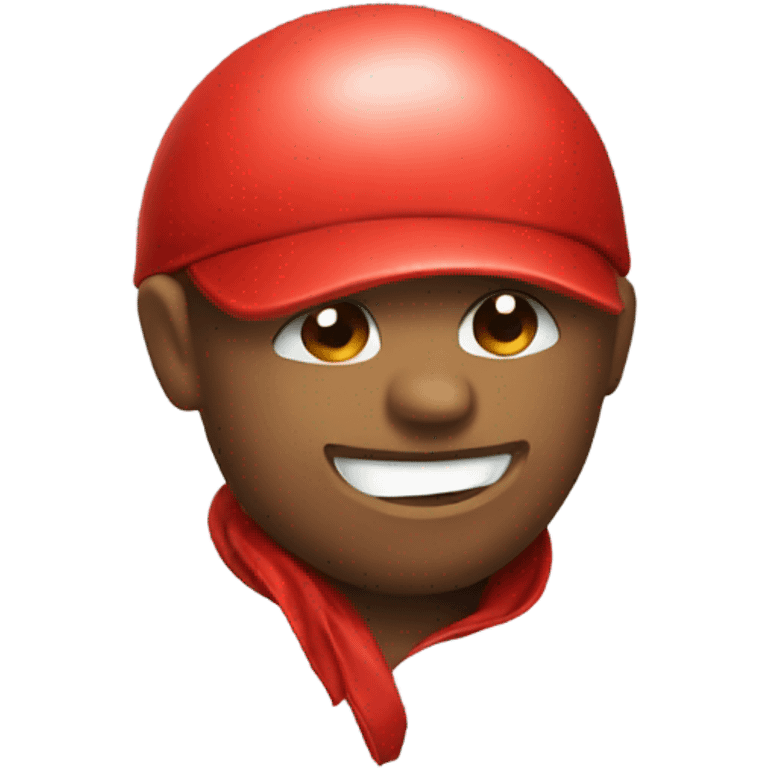 a red ball emoji