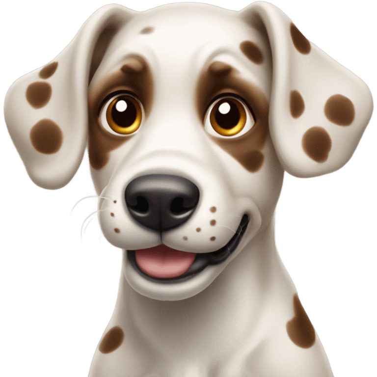 Dog with spots  emoji