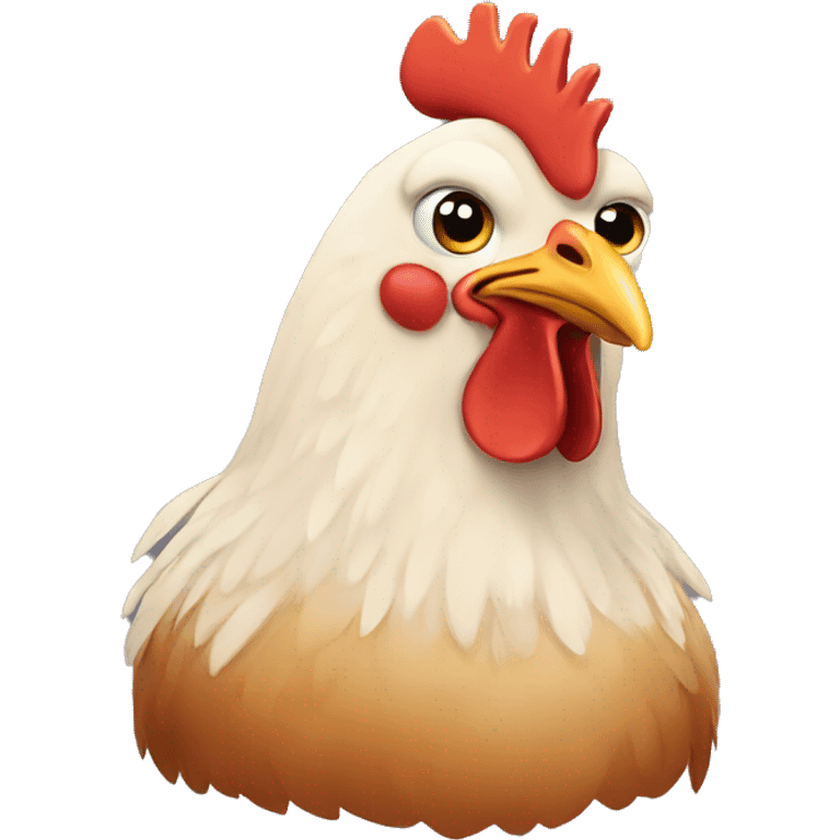 Chicken emoji