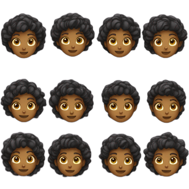 different stages emoji