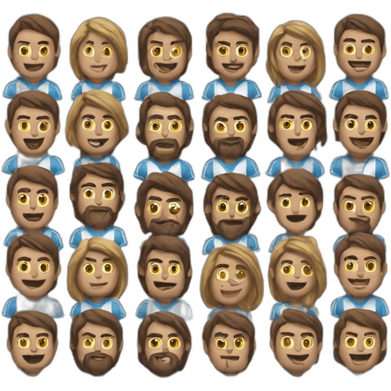 argentina football team emoji