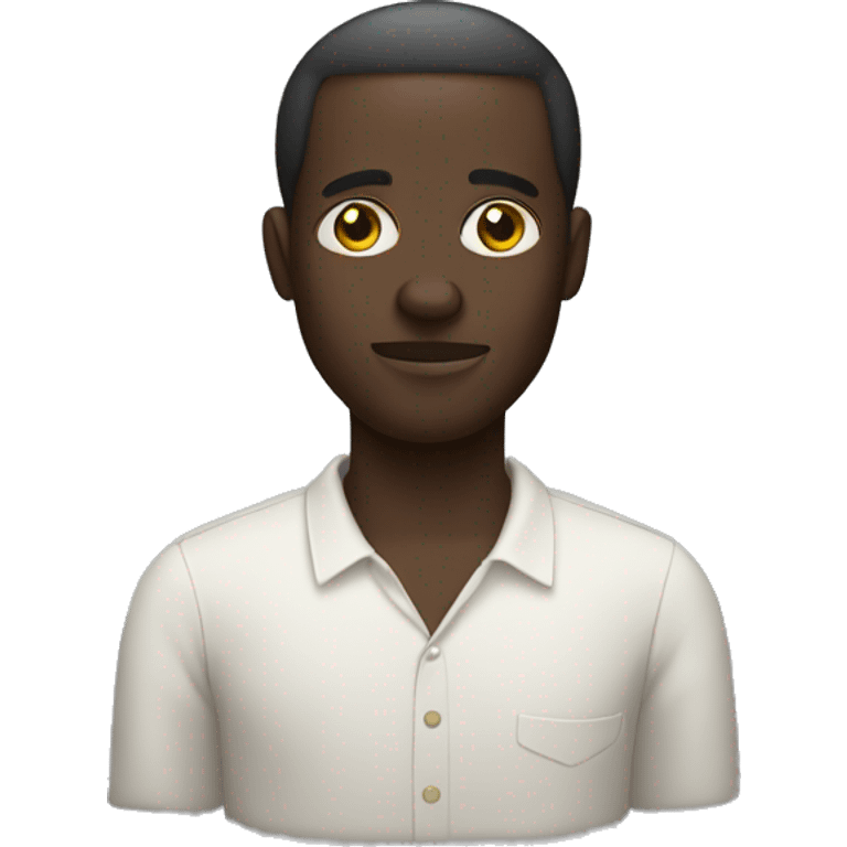 Black Ghanaian man emoji