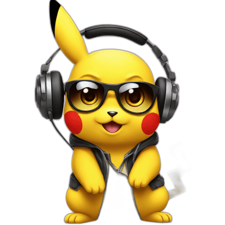 pikachu-dj emoji