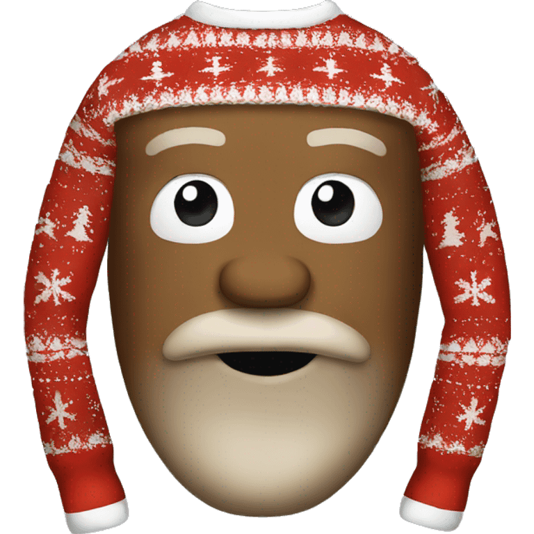 ugly christmas sweater emoji