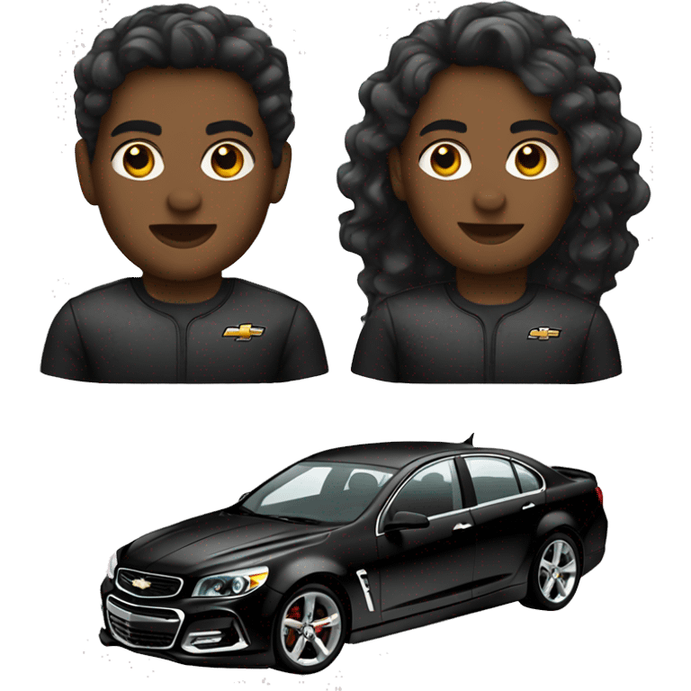 black chevy SS emoji