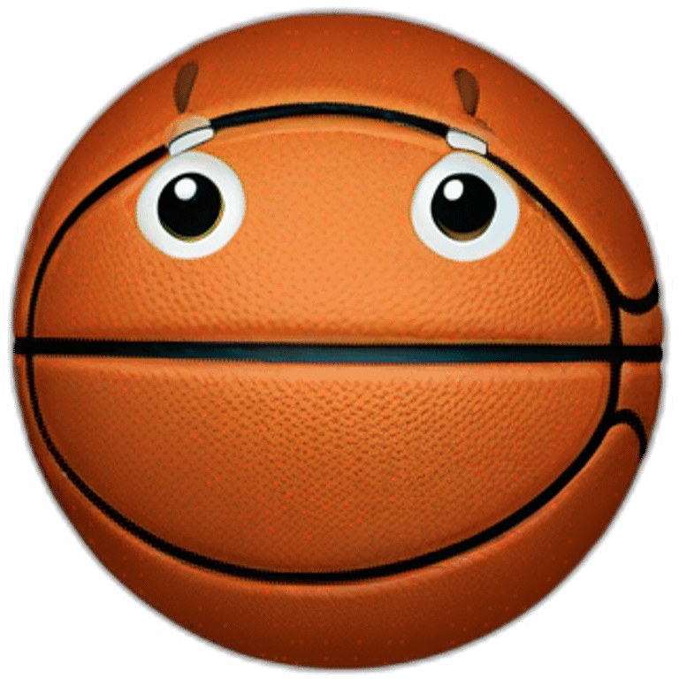 Basketball mad emoji