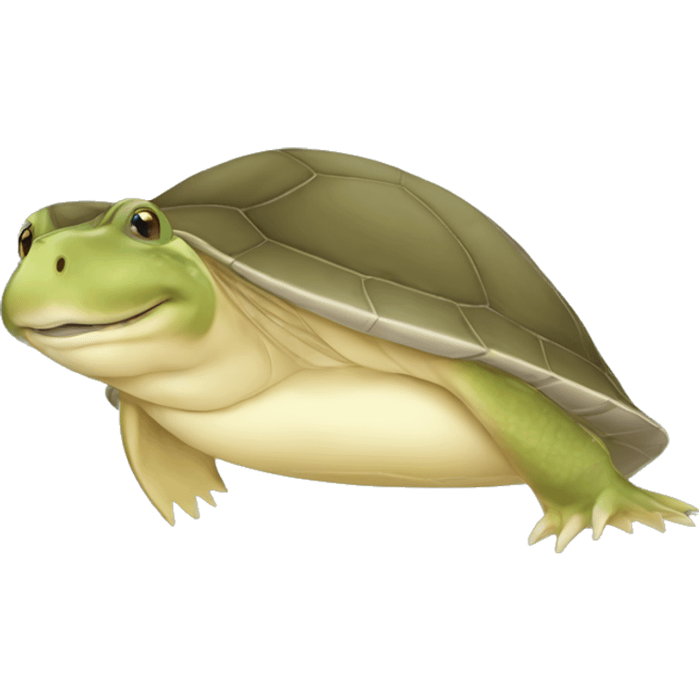 Softshell turtle emoji