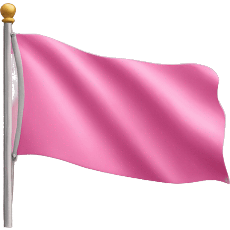 Pink flag  emoji