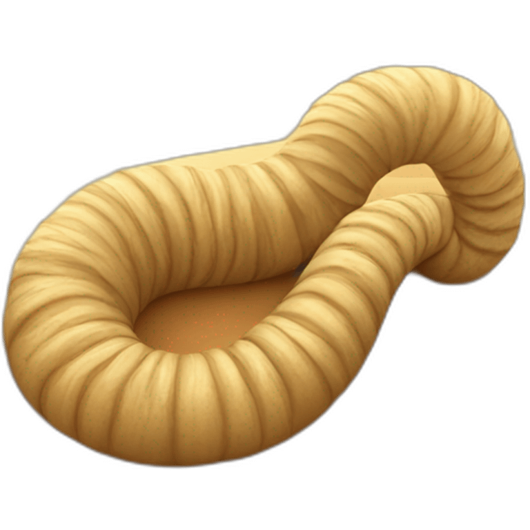 Worm of the sands in a desert (Dune-inspired) emoji