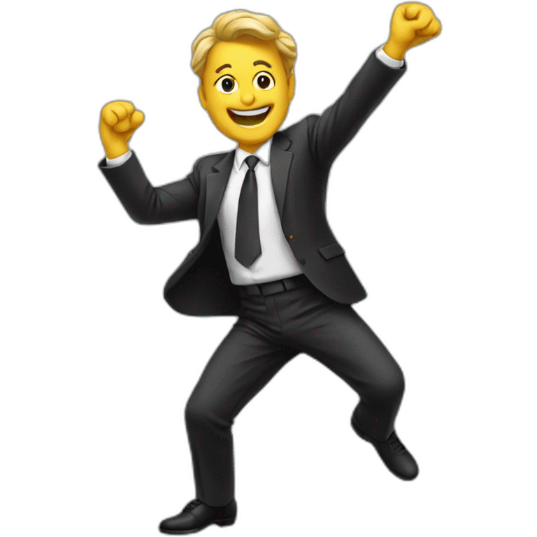 Lawyer dancing emoji