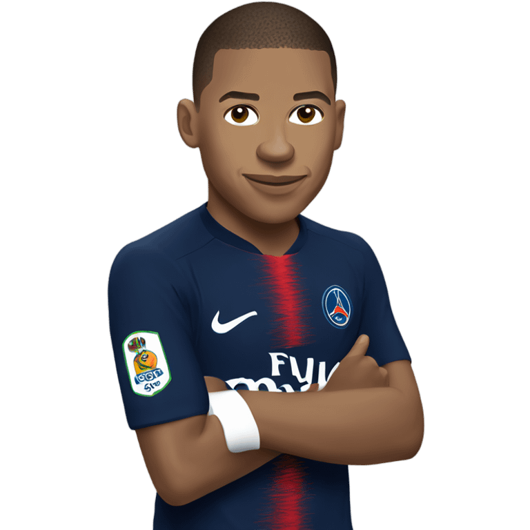 Kylian Mbappé emoji