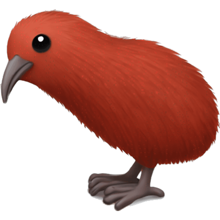 red kiwi emoji