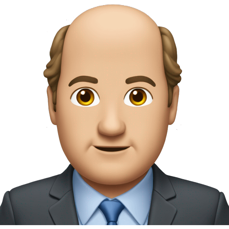 Brian Baumgartner wearing suit  emoji