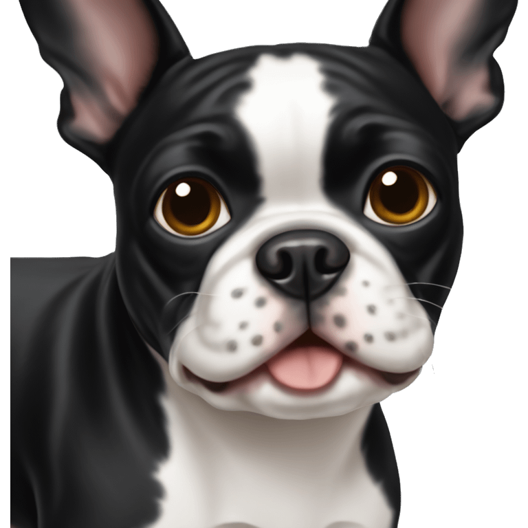 Boston terrier  emoji