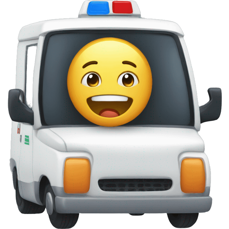 ambulance pleasure emotion emoji