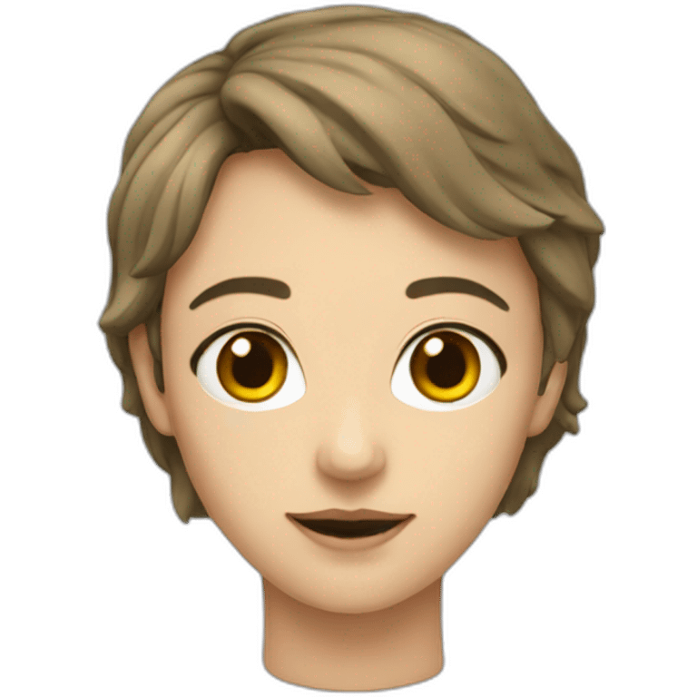 Un homme sue une femme emoji