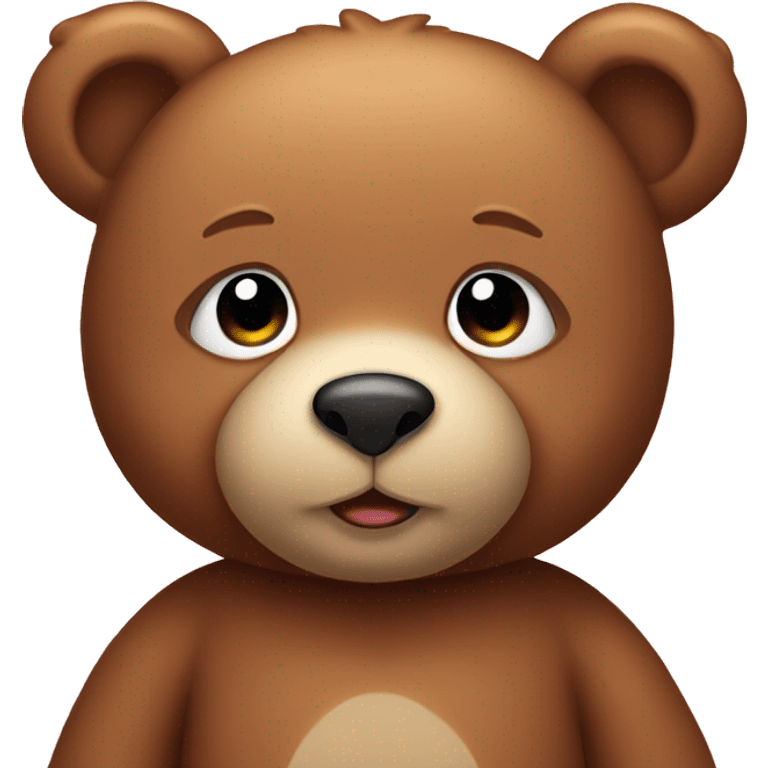 Cute teddy bear  emoji