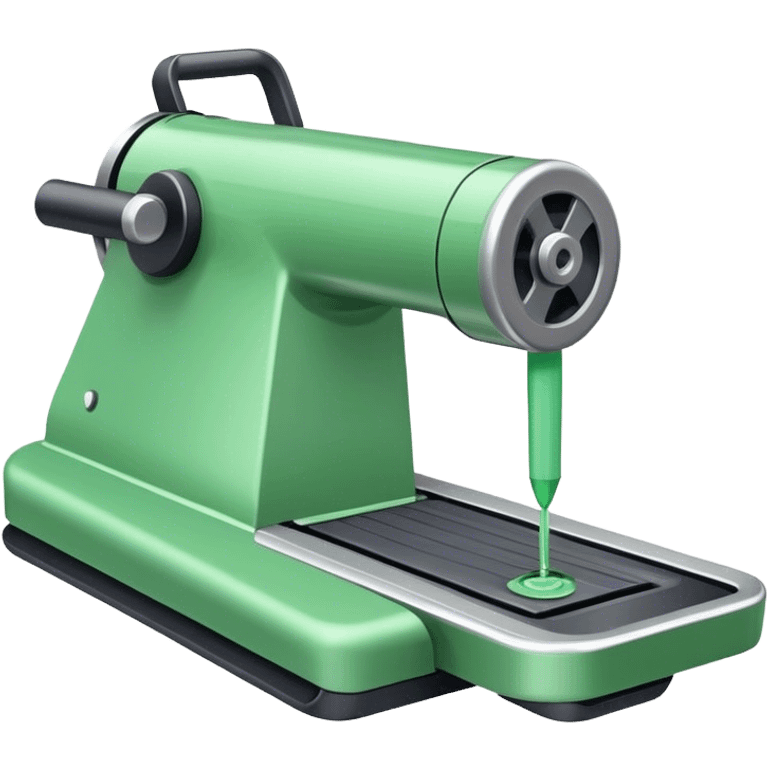 Green threadmill emoji