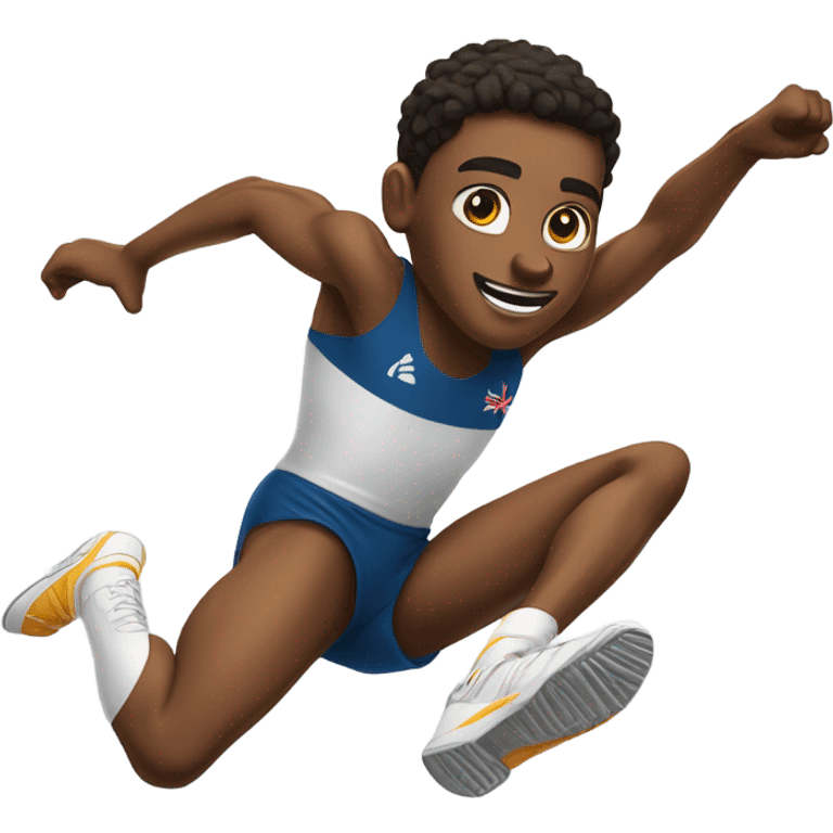 Long jump emoji