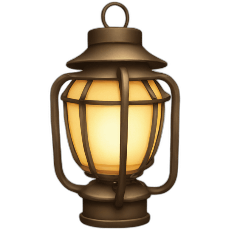 Christmas lantern emoji