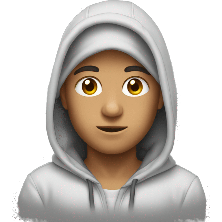 A hoodie emoji