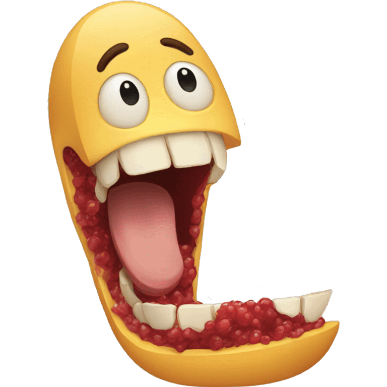 Bite emoji