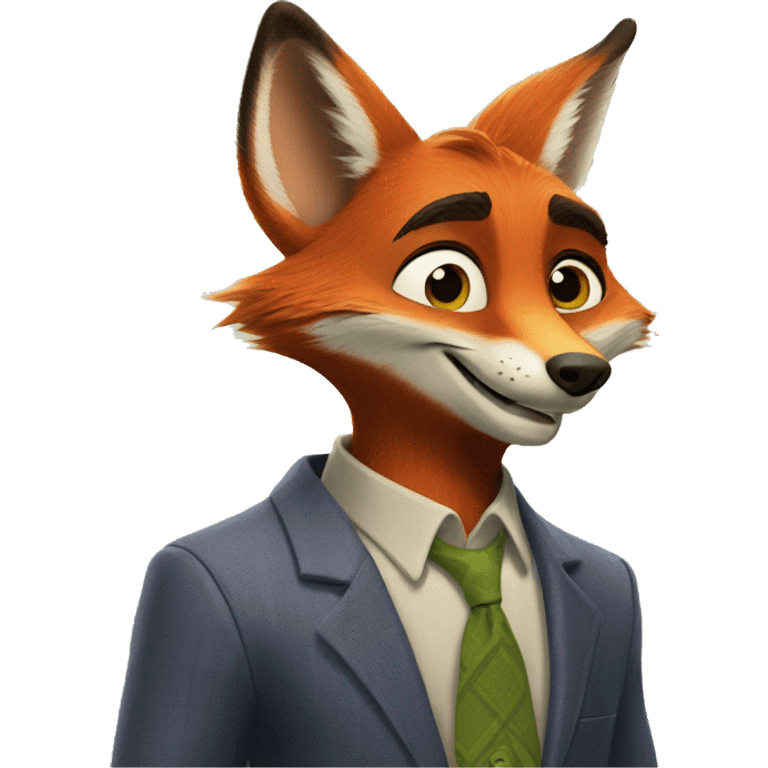 Zootopia FOX Nick Wilde emoji