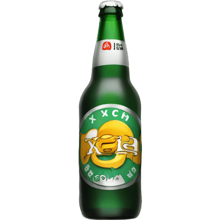 xicha brewing beer bottle  emoji