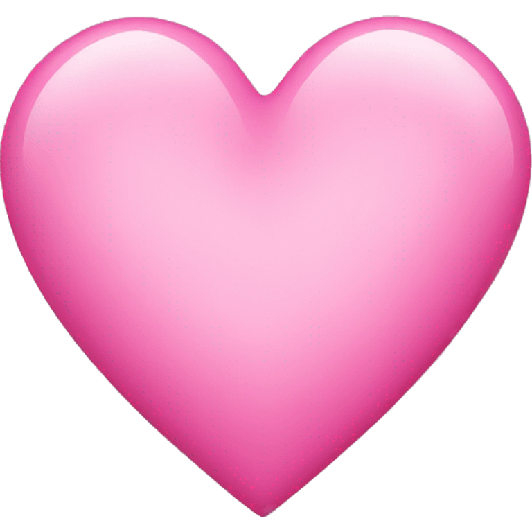 Pink heart emoji