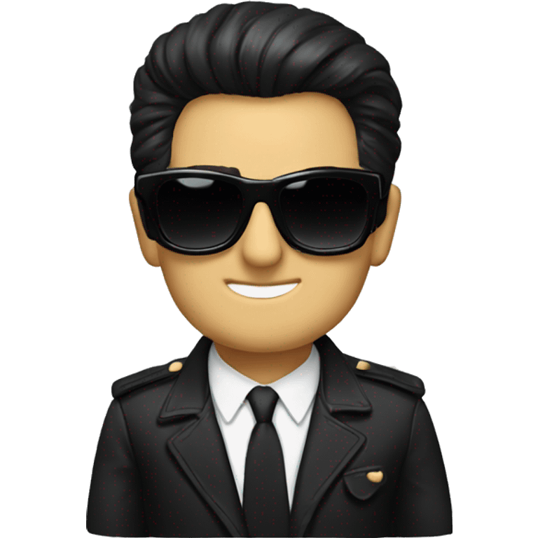 Roy Orbison with black shades emoji