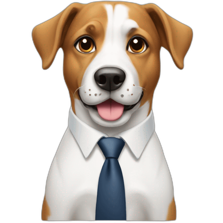 business dog emoji