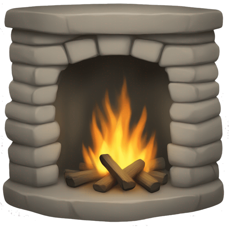 camp fireplace emoji