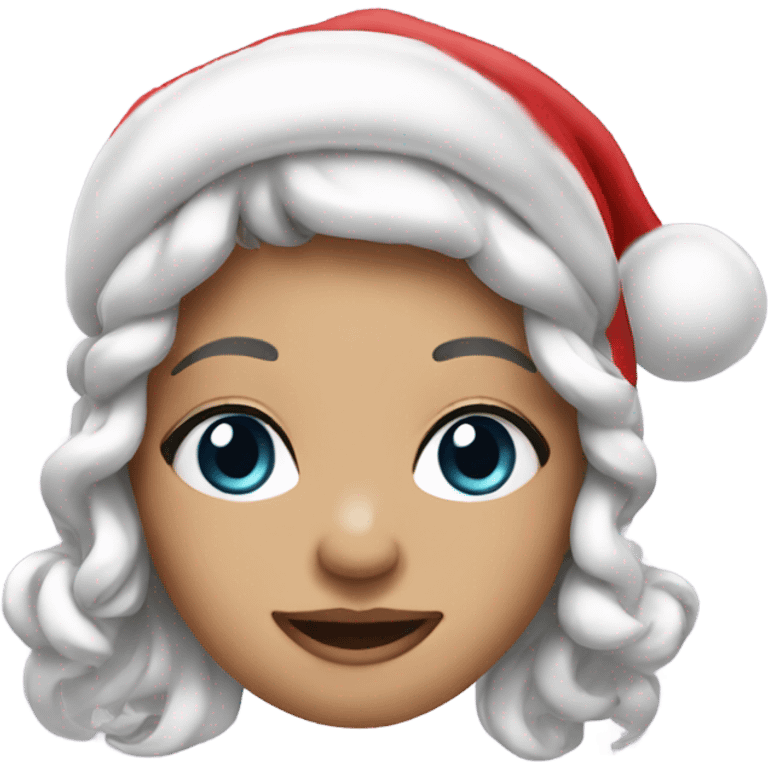 santa claus girly  emoji