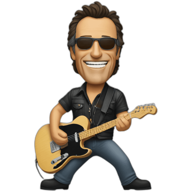 bruce springsteen live emoji