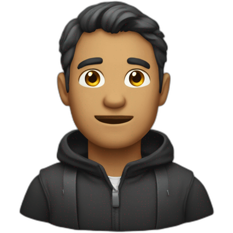 homme chauve etonné  emoji