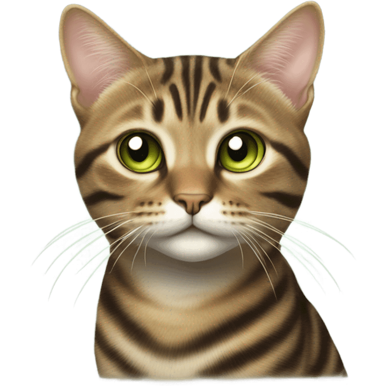 Tabby cat in saint augustine florida emoji