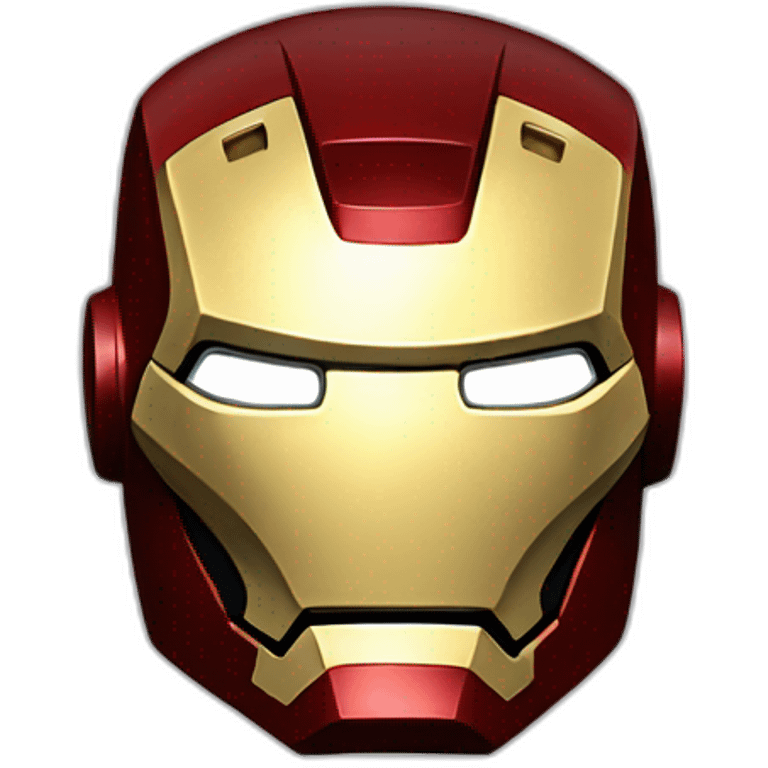 iron man face emoji