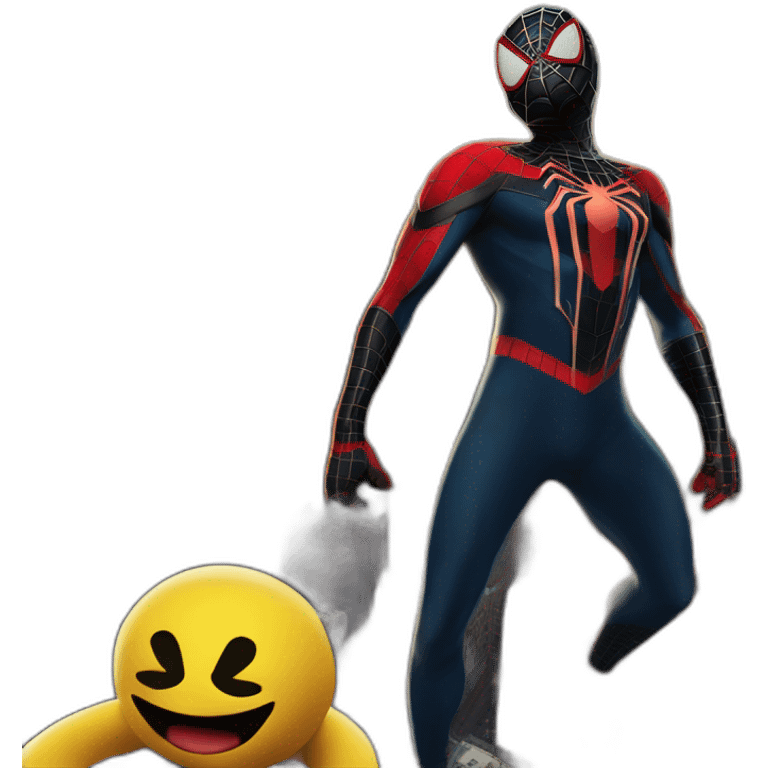 Miles morales dans spider-man 2 emoji