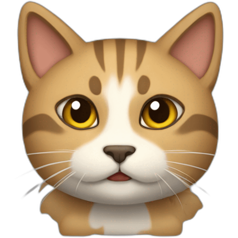 Gato en temblor emoji