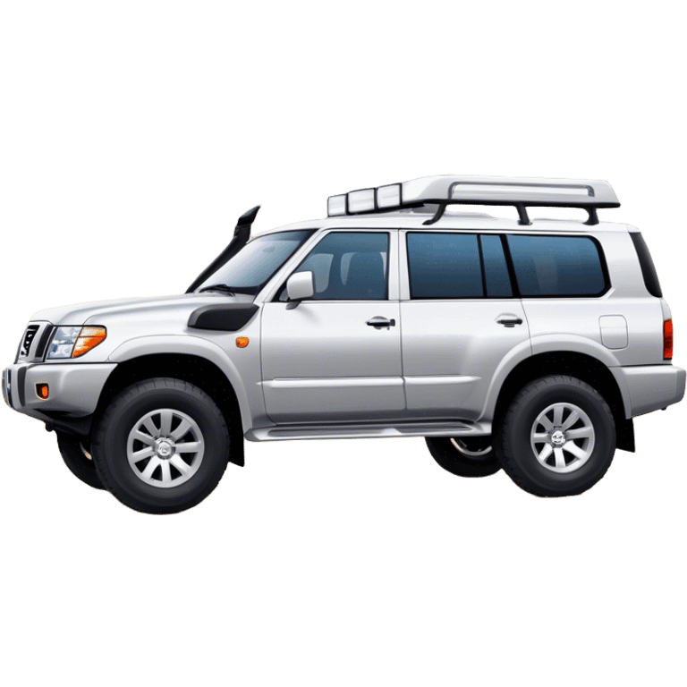 Nissan Patrol y62 - Nissan (Model Year: 2022) (Iconic colour: Silver) emoji