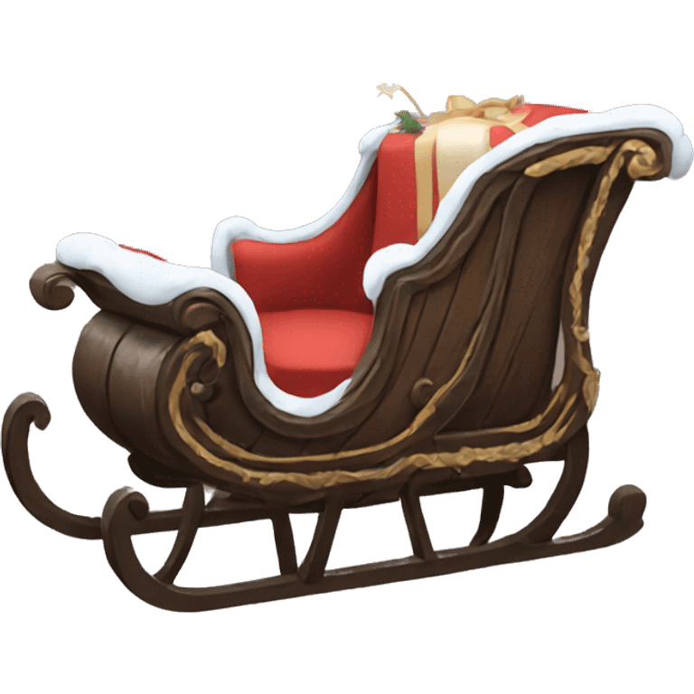 aesthetic sleigh emoji