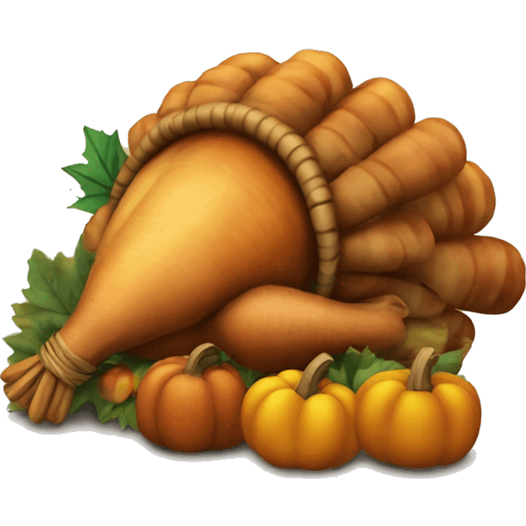 Thanksgiving cornucopia  emoji