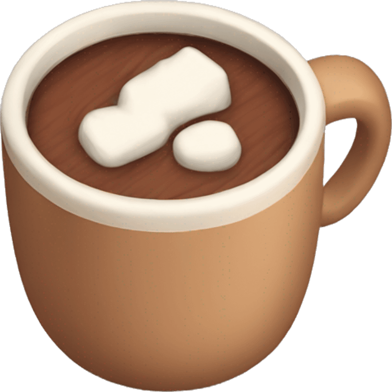 cozy hot chocolate  emoji