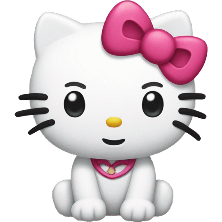 Hello kitty emoji