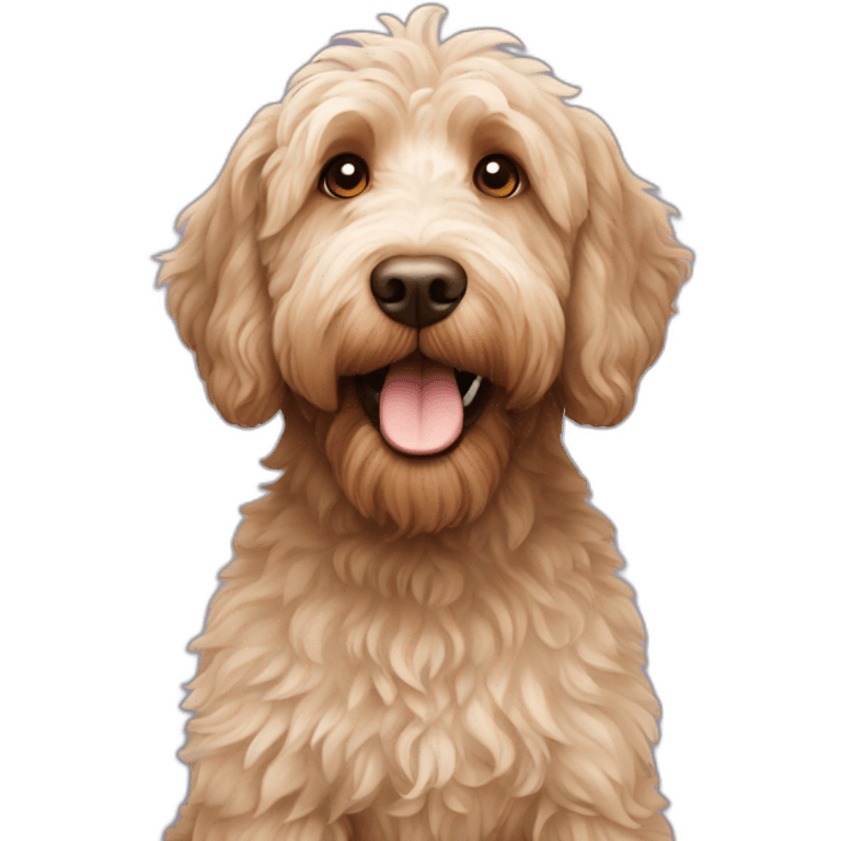 Australian labradoodle emoji