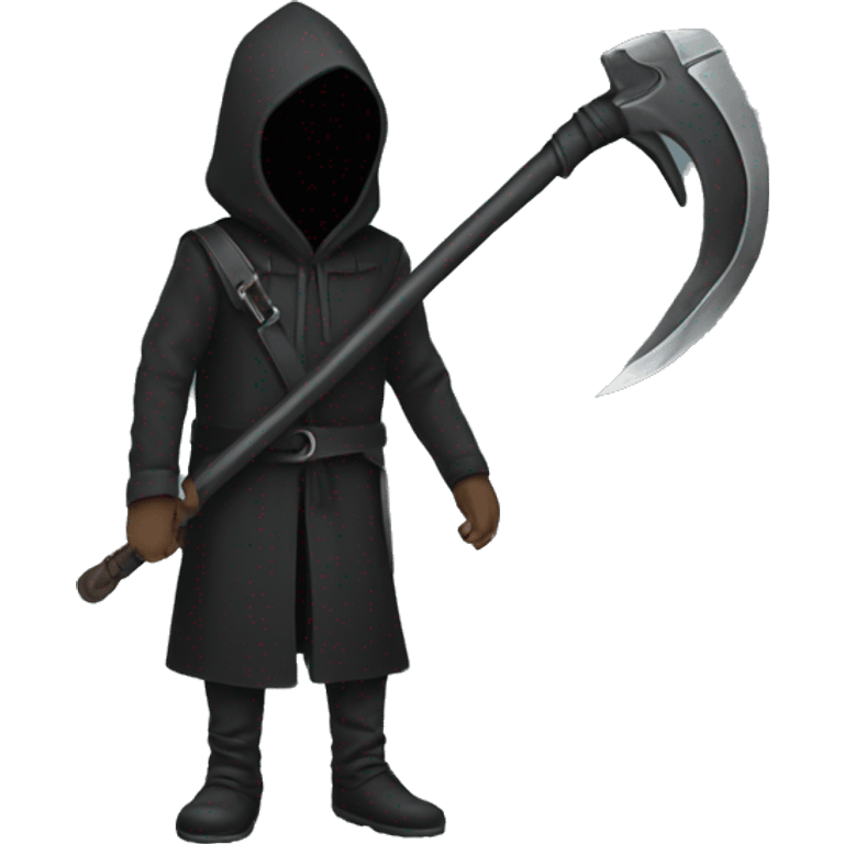 black scythe emoji