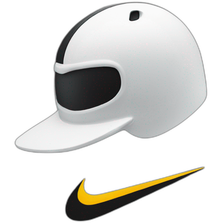 Nike logo black emoji