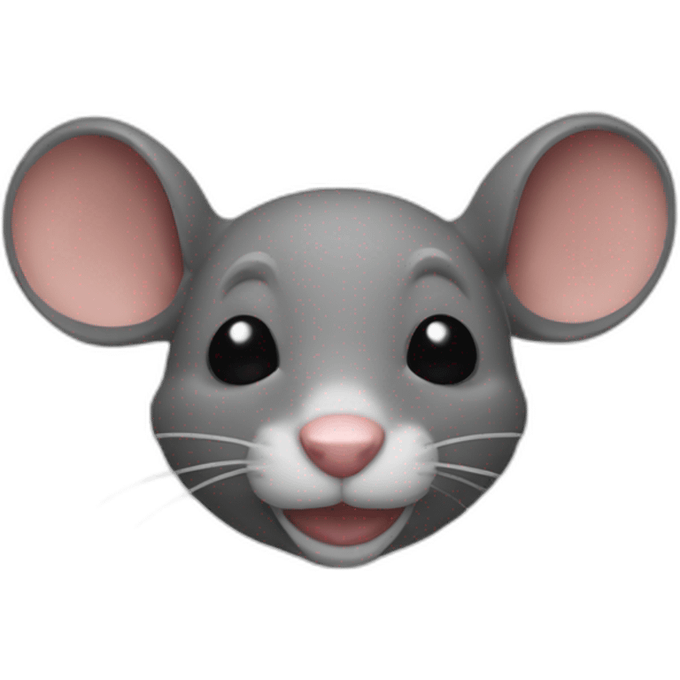 un rat qui jour a la PS4 emoji