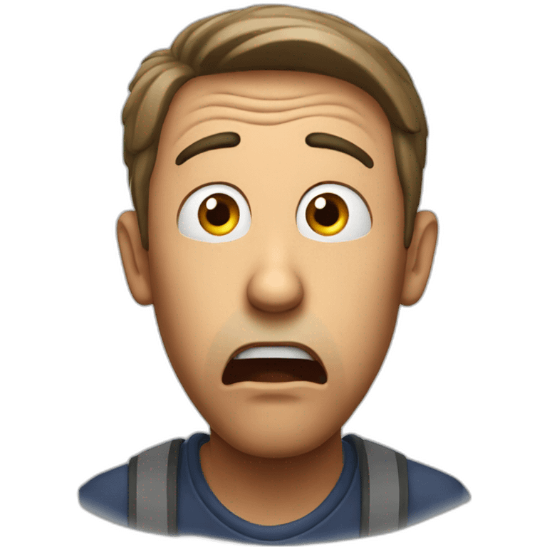 A Shocked Man emoji