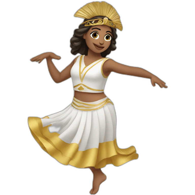 Greek dancer emoji